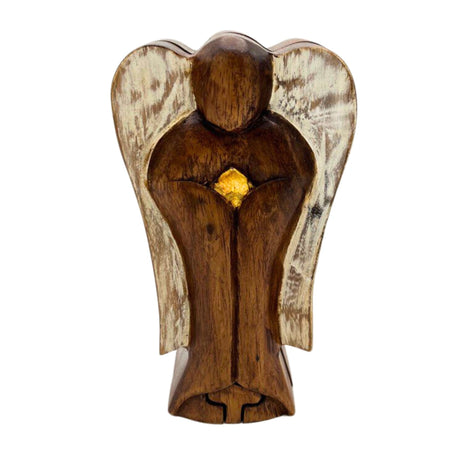 Angel Keepsake Box With Hidden Compartment - SHAMTAM.COM