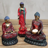 Antique Buddha Candle Holder - SHAMTAM.COM