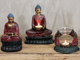 Antique Buddha Candle Holder - SHAMTAM.COM