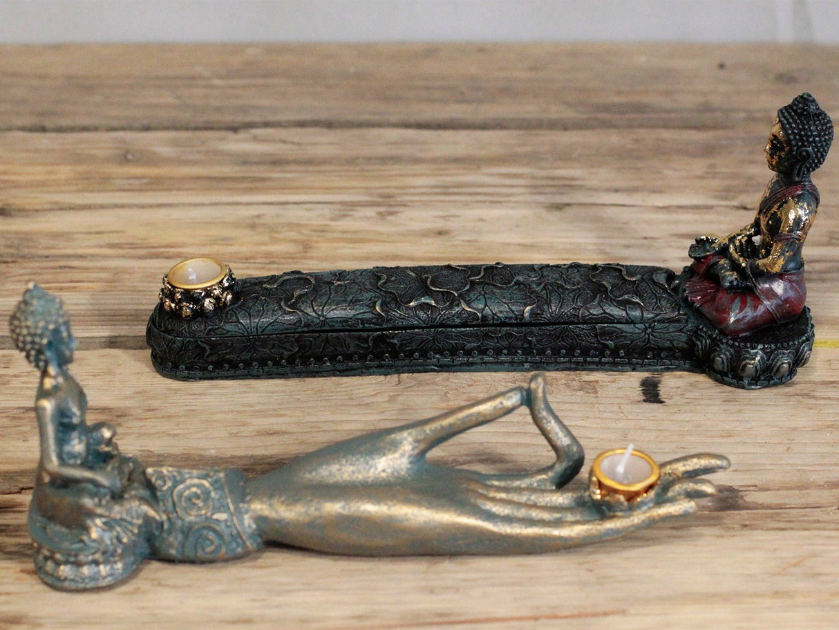 Antique Buddha Incense Burner - SHAMTAM.COM