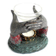 Antique Buddha Oil Burner - Offering Hands - SHAMTAM.COM