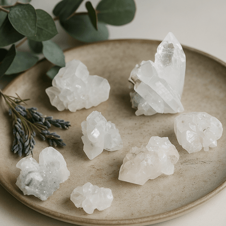 Apophyllite Crystal Cluster White 20 - 30mm 1 Piece - SHAMTAM.COM