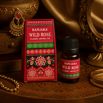 Aroma Oil Wild Rose 10ml, Banjara