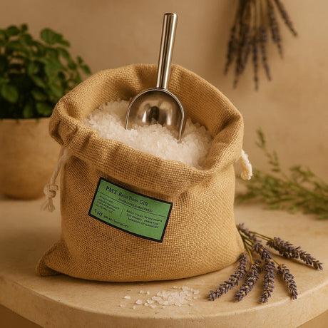 Aromatherapy Bath Salts PMT 7kg Hessian Sack - SHAMTAM.COM