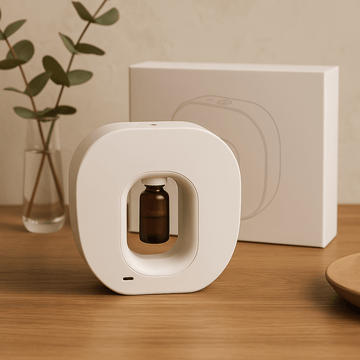 Aromaterapi Diffuser Nebulizer USB-C Vandfri 10 ml Flaske