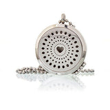 Aromatherapy Necklace - Diamonds Heart 30mm - SHAMTAM.COM