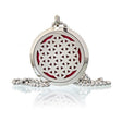 Aromatherapy Necklace - Flower of Life - Oil Diffuser 30mm - SHAMTAM.COM