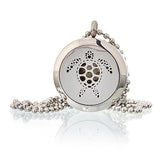 Aromatherapy Necklace - Turtle - Oil Diffuser 25mm - SHAMTAM.COM