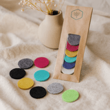 Aromatherapy Necklace Refill Pads 15mm 10 Pack - SHAMTAM.COM