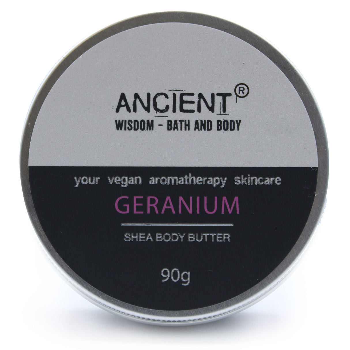 Shea Body Butter - Aromatherapy Geranium 90g - SHAMTAM.COM