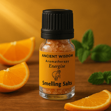 Sels aromathérapie à sentir, citron orange pamplemousse