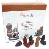 7 Charkras Backflow Incense Cones - Aromatica - SHAMTAM.COM