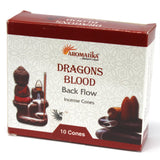 Dragons Blood Backflow Incense Cones - Aromatica - SHAMTAM.COM