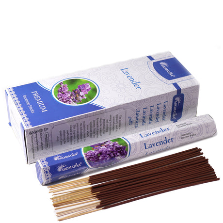 Aromatika Charcoal Free Hex Incense - Lavender - SHAMTAM.COM