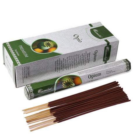 Aromatika Charcoal Free Hex Incense - Opium - SHAMTAM.COM