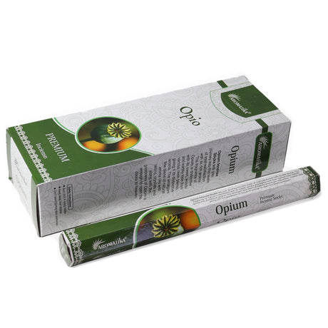 Aromatika Charcoal Free Hex Incense - Opium - SHAMTAM.COM