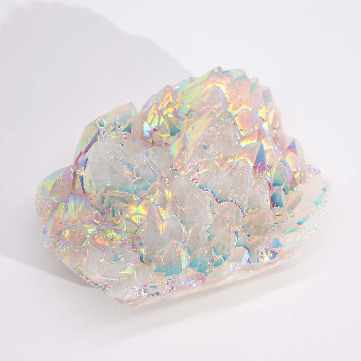 Aura Angel Quartz Crystal Enhanced Gemstone - SHAMTAM.COM