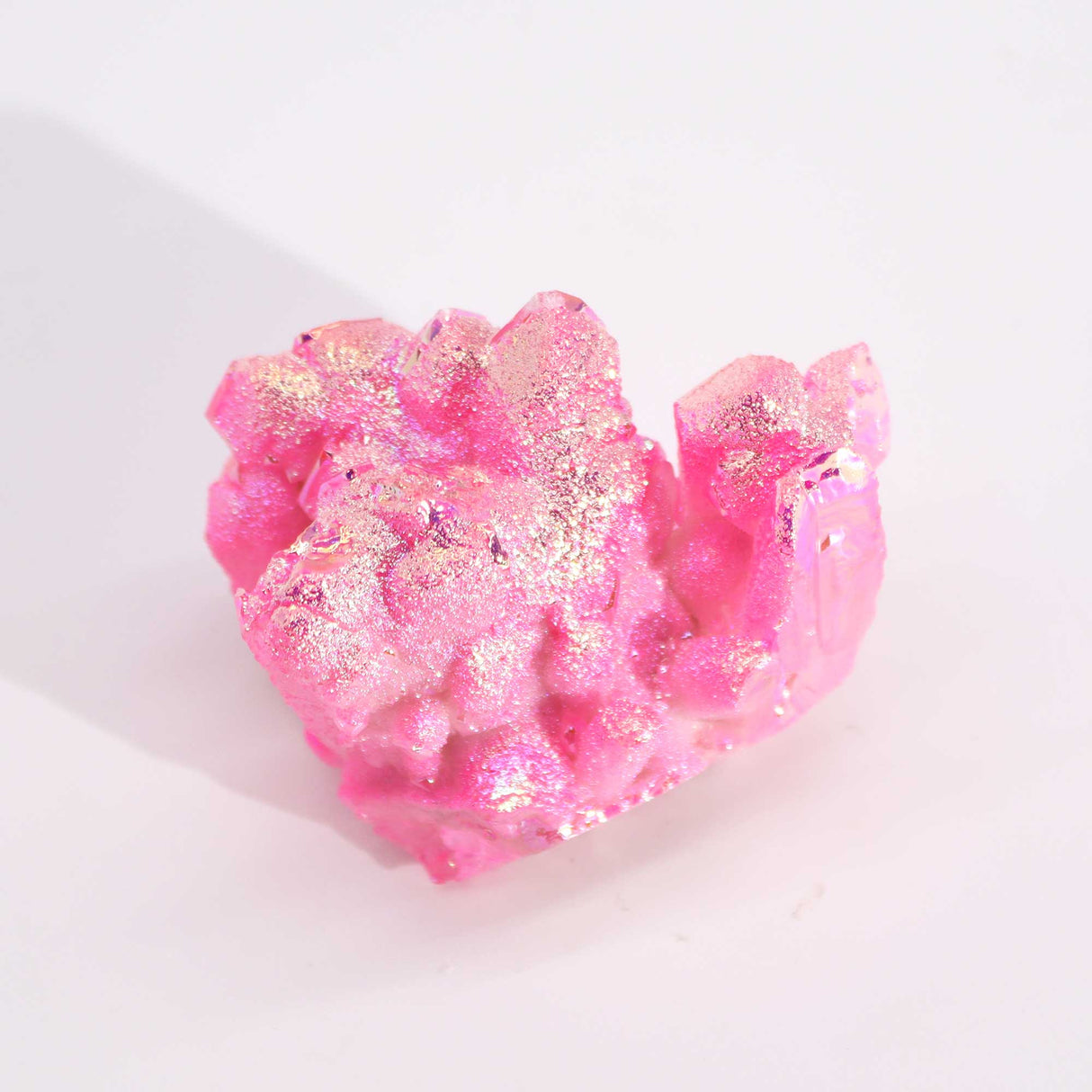 Aura Rose Halo Quartz Enhanced Crystal Gemstone - SHAMTAM.COM