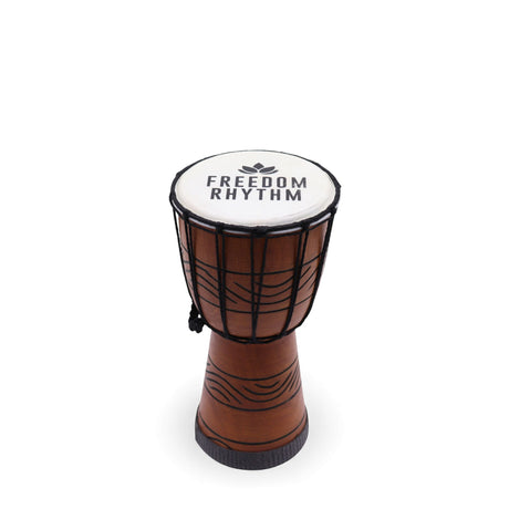 Kleine Pro Djembe Drum – Freedom Rhythm (hoog) – Klein 30cm (15cm diameter)