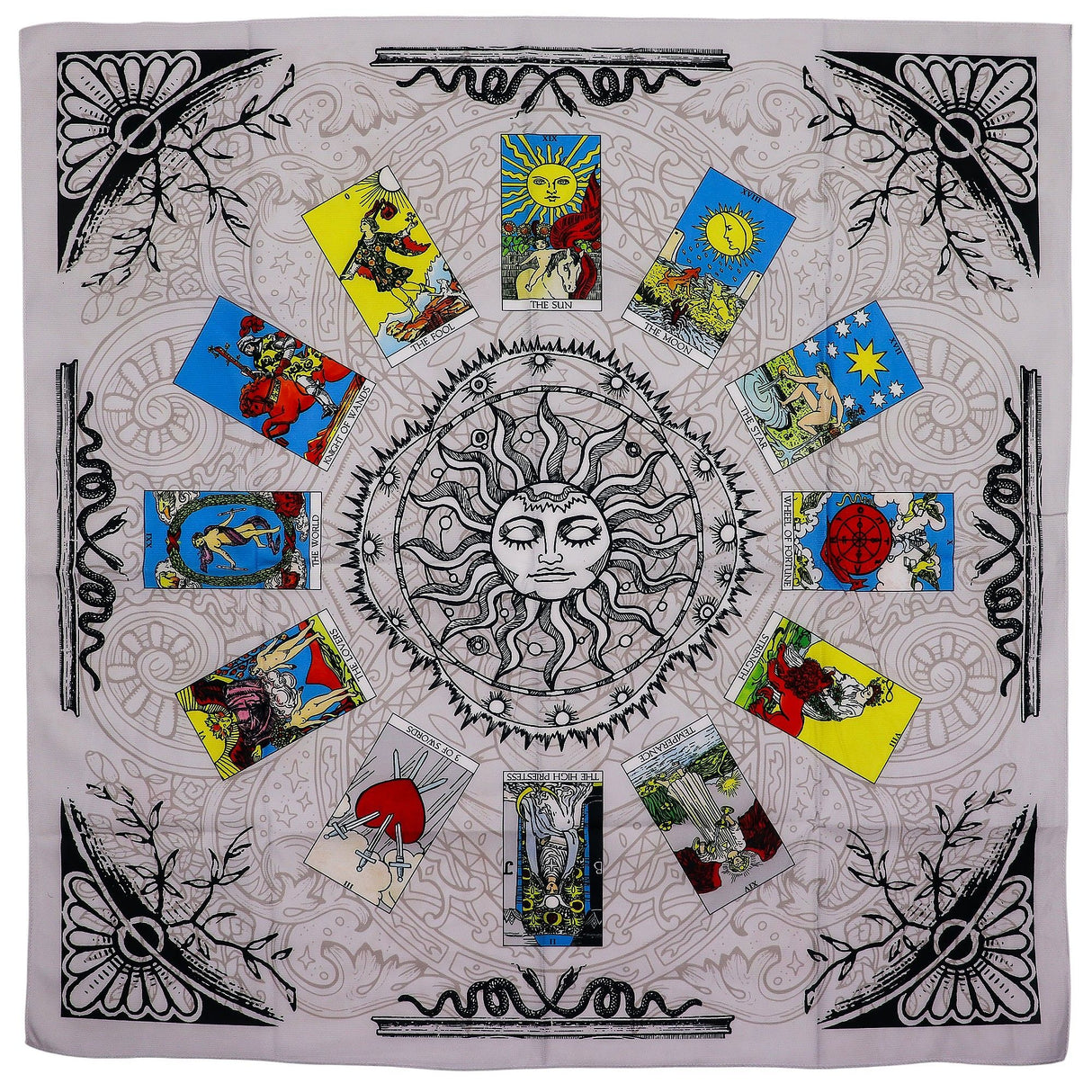 Tarot Altar Cloth Reading Mat Tree of Life