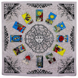 Tarot Altar Cloth Reading Mat Tree of Life