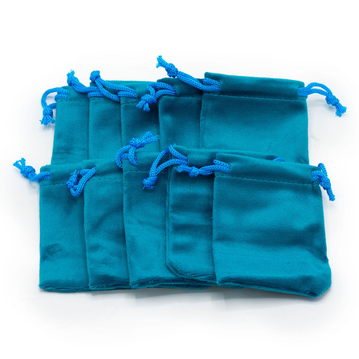 Fluwelen trekkoordzakjes 100 stuks 7x9cm