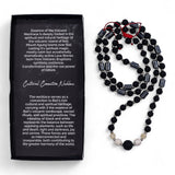 Bali Lava Stone Howlite Layered Necklace