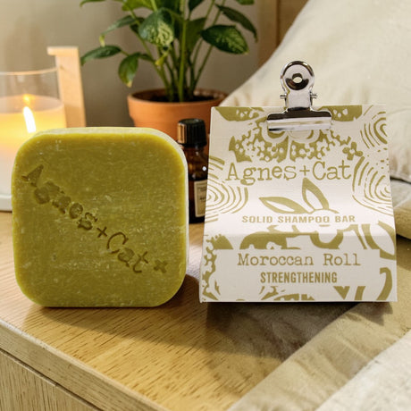 Agnes + Cat Moroccan Roll Solid Shampoo