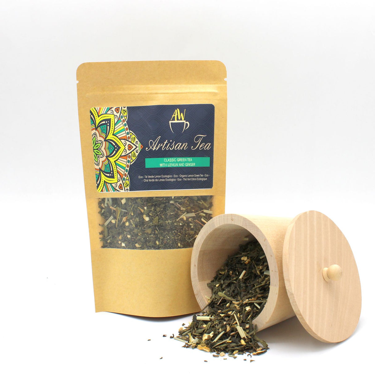 Green Tea With Lemon Organic, 50g