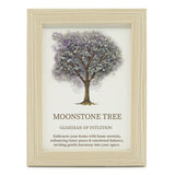 Gemstone Picture - Tree of Life - Moonstone (20x14.7x1cm)