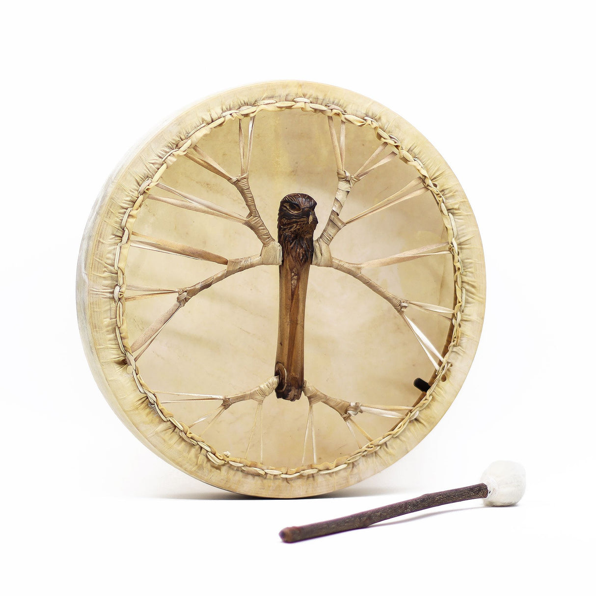 Eagle-Handle Tunable Goatskin Shamanic Frame Drum 40cm