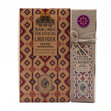 Indiase met de hand gerolde lavendel hars wierookstokjes, 8-pack