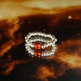 Nymph Spirit Gemstone Ring Set – Love & Flame