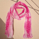 Платок Nomad Sari Party Shine – Идеальный розовый (180×50 см)