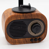 Retro Mini Gramophone Speaker – Bluetooth & FM Radio – 5 watt x 1