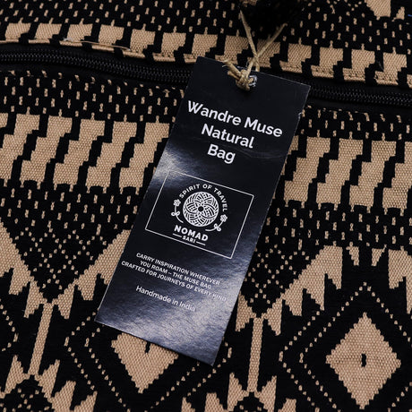 Jacquard prirodne torbe - Desert Loom - torba Wander Muse