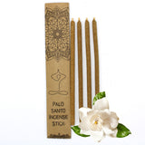 Palo Santo Large Incense Sticks Gardenia 4 Sticks
