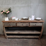 Obnovljena teak komoda 180x60x80cm