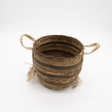 Banaanilehti- ja meriheinäkorit, suuret – luonnolliset ruskeat – 3 kappaleen setti