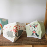 Gyerek arcmaszk, újrahasználható zebra mintás szűrővel