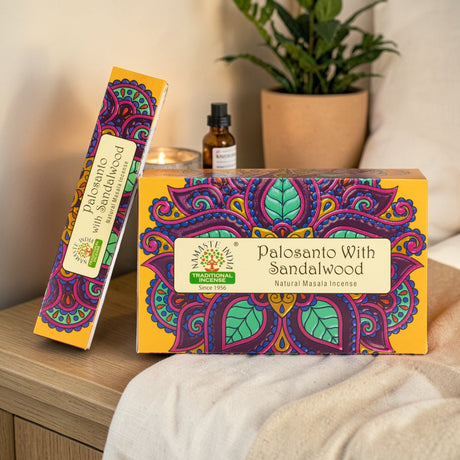 Namaste Mandala Masala Incense – Palo Santo with Sandalwood