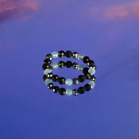 Nymph Spirit Gemstone Ring Set – Full Moon