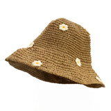Nomad Sari Floppy Straw Sun Hat – Coffee & Daisies
