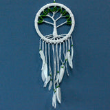 Attrape-rêves Arbre de Vie Macramé 22cm Assorti Lot de 3