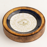 Stars Sign Mini Bowl & Incense Stick Holder - Aquarius