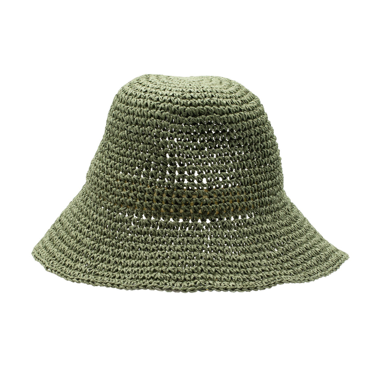 Nomad Sari Floppy Straw Sun Hat – Moss Green