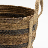 Banaanilehti- ja meriheinäkorit, suuret – luonnolliset ruskeat – 3 kappaleen setti