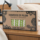 Agnes + Cat Eye Pillow – Clear & Clarity, Eye Pillows