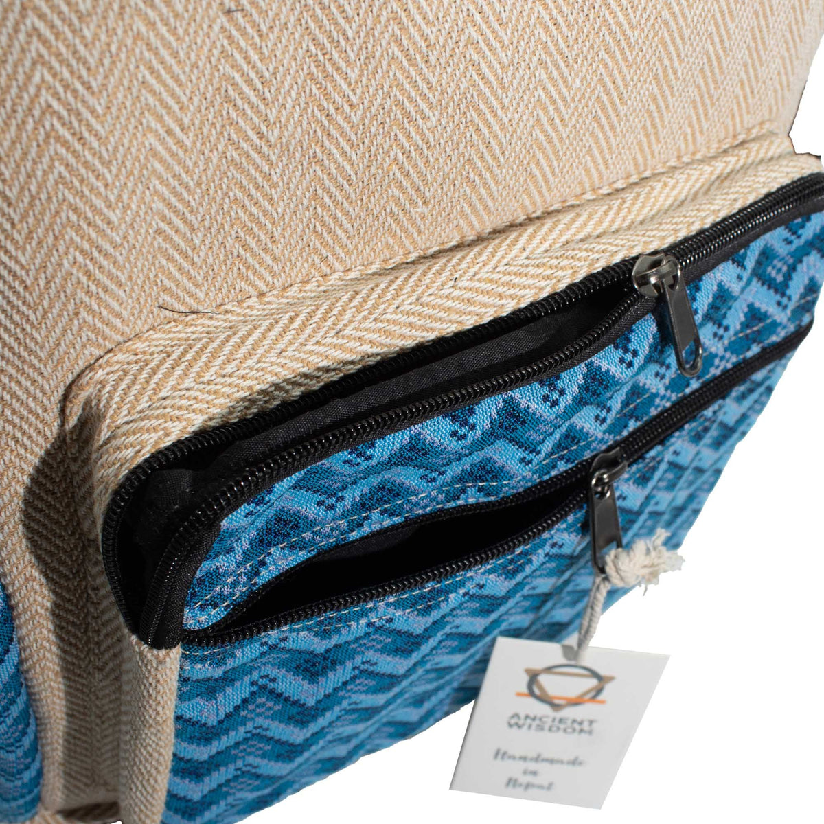 Standard Kathmandu Backpack – Dhaka Design (34x27x10cm)