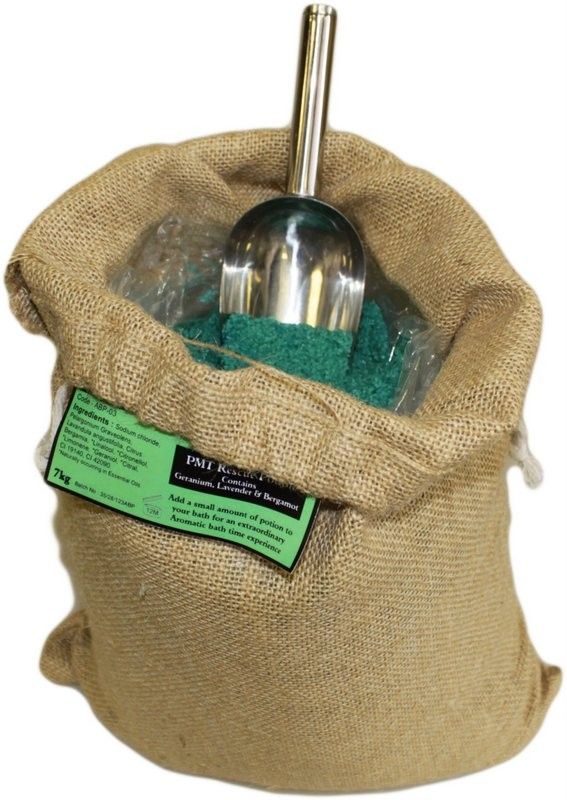 Aromatherapy Bath Salts PMT 7kg Hessian Sack